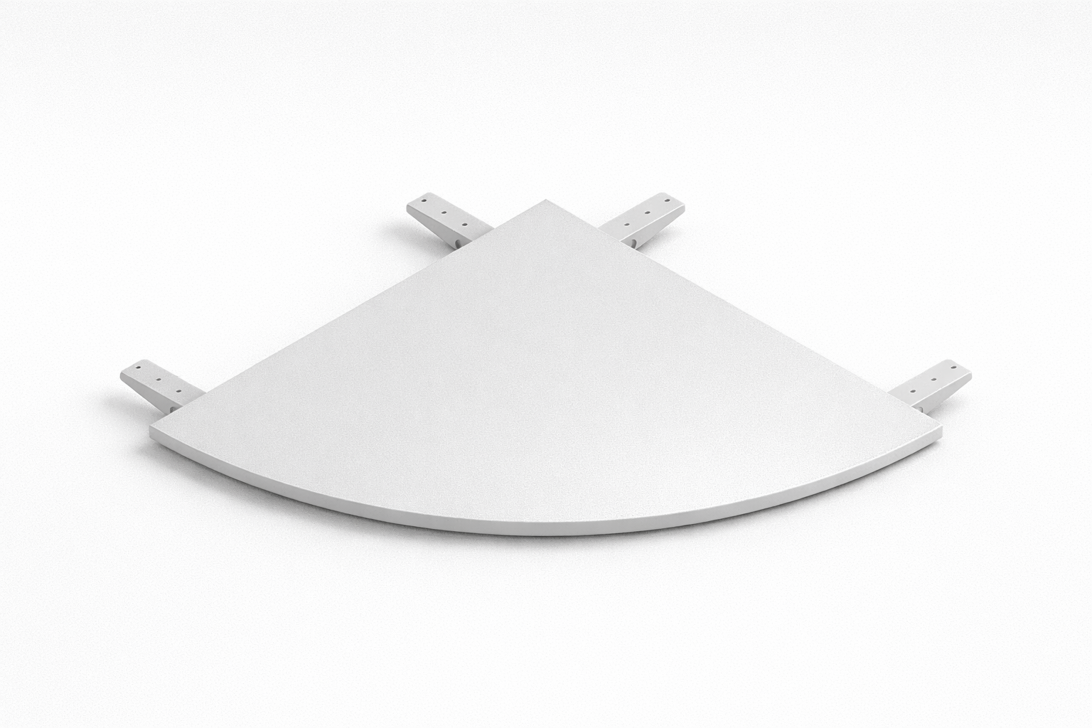 Office table Łącznik ćwiartka 80 - repeatable workstations, linked tabletops and easier