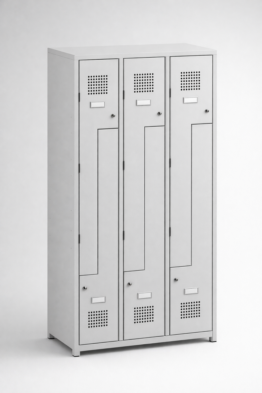 Šatní skříň typu L Sul 33 W lx - efektivní využití prostoru šatny při zachování plné