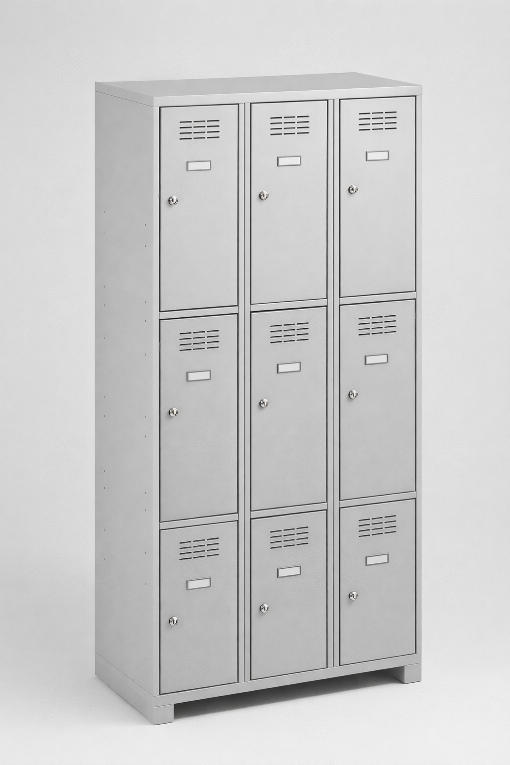 Schránková skříň SUS 333 W st - přehledné rozdělení osobních schránek ve společných