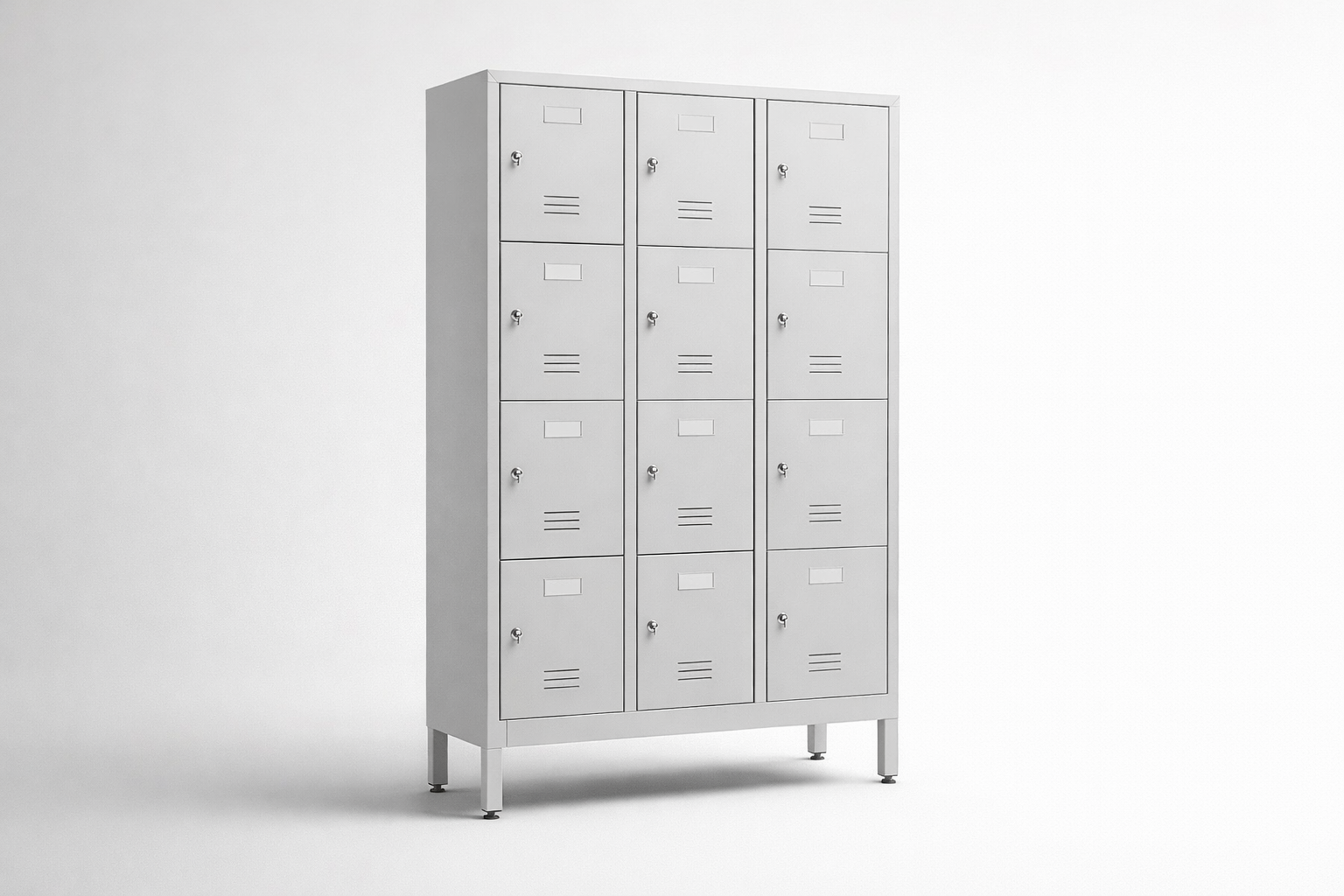 Skříň s plexi dveřmi MSus 334 – na nohách - vizuální kontrolu obsahu při zachování organizovaného