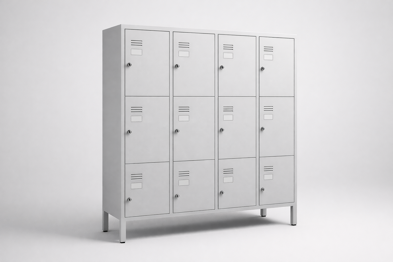 Skříň s plexi dveřmi MSus 433 – na nohách - vizuální kontrolu obsahu při zachování organizovaného