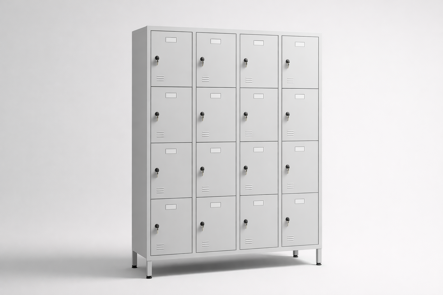 Skříň s plexi dveřmi MSus 435 – na nohách - vizuální kontrolu obsahu při zachování organizovaného