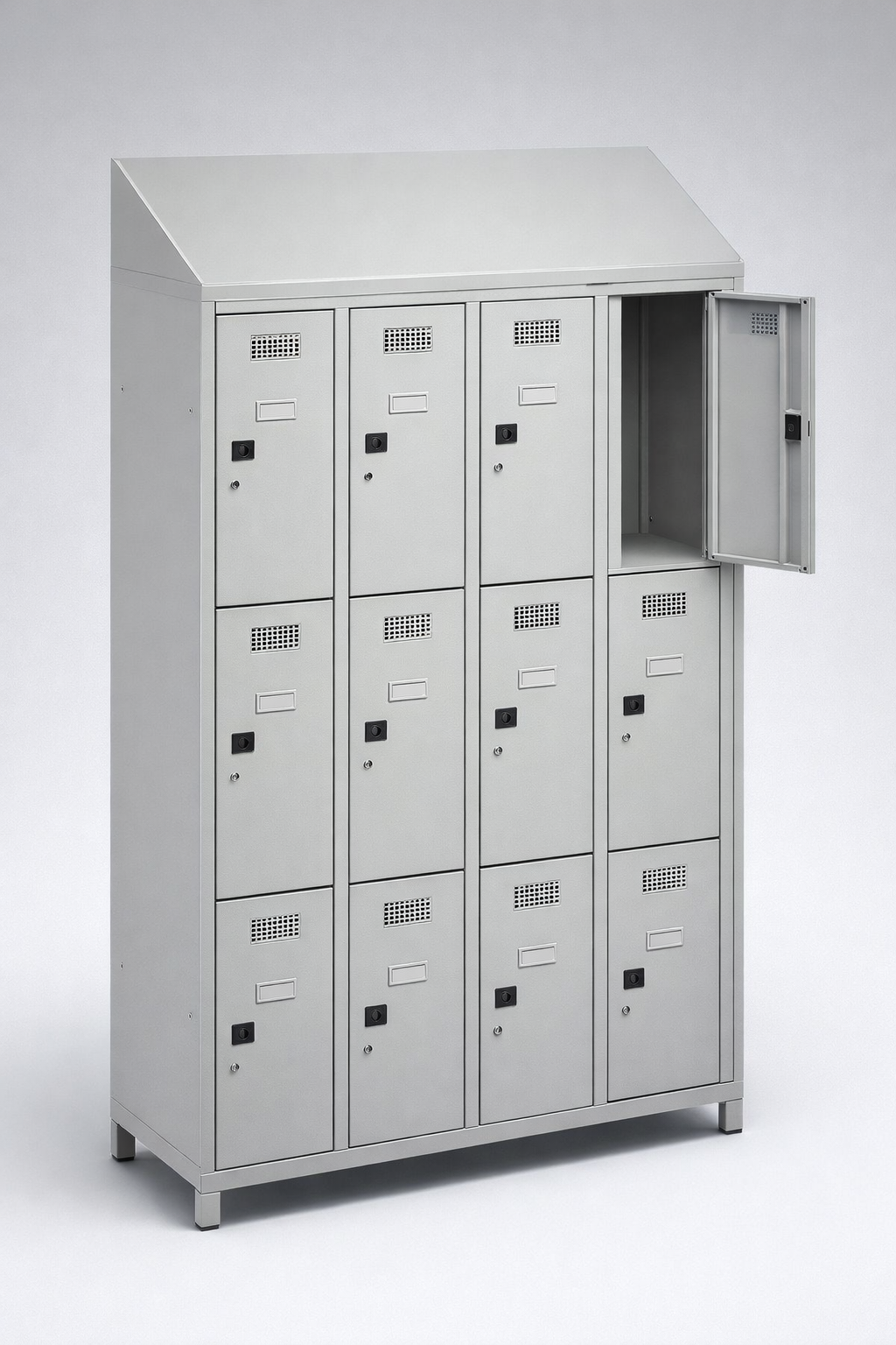 MSUV skříňka MSus 343v – z daszkiem - combining personal or garment storage with controlled