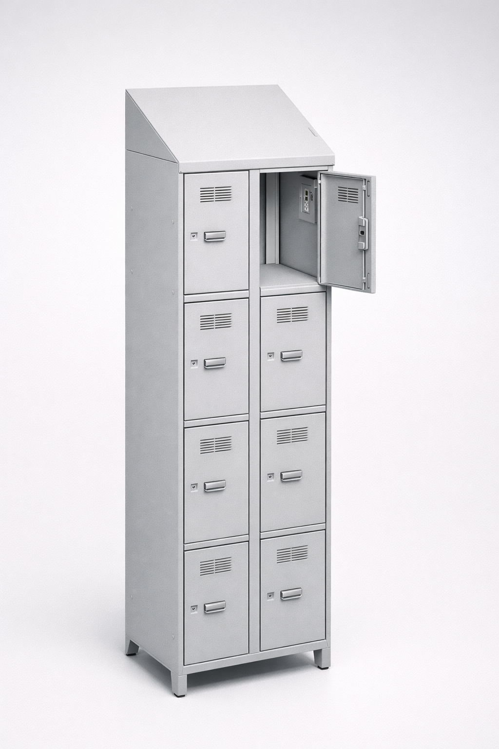 MSUV skříňka MSus 324v – z daszkiem - combining personal or garment storage with controlled
