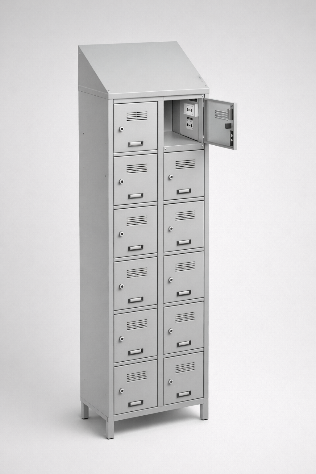 MSUV skříňka MSus 326v – z daszkiem - combining personal or garment storage with controlled