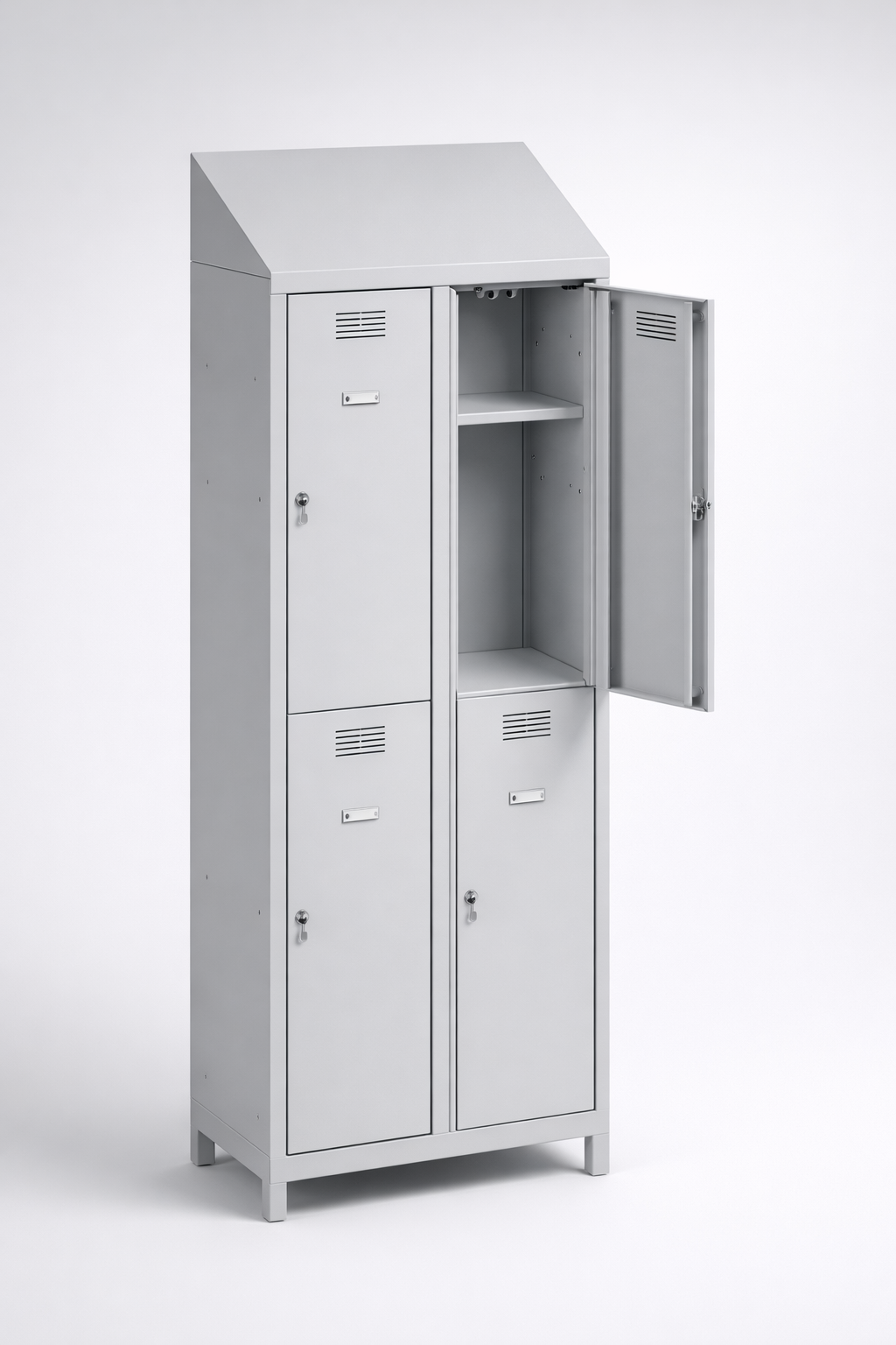 MSUV skříňka MSus 422v – z daszkiem - combining personal or garment storage with controlled