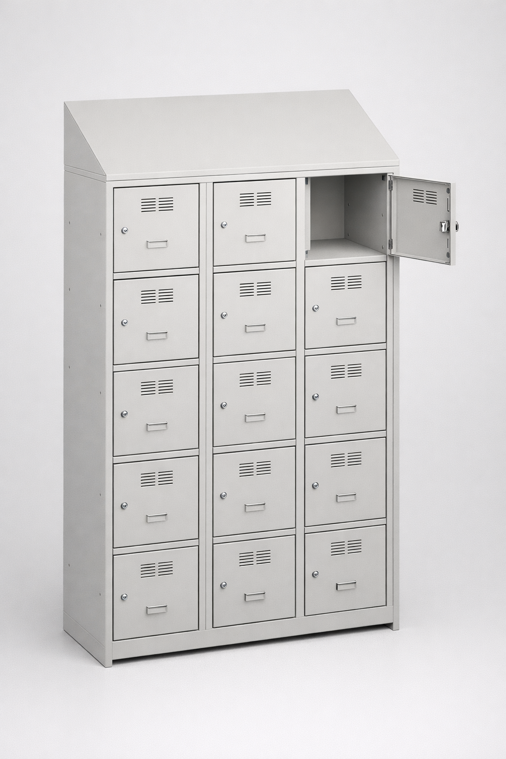 MSUV skříňka MSus 435v – z daszkiem - combining personal or garment storage with controlled