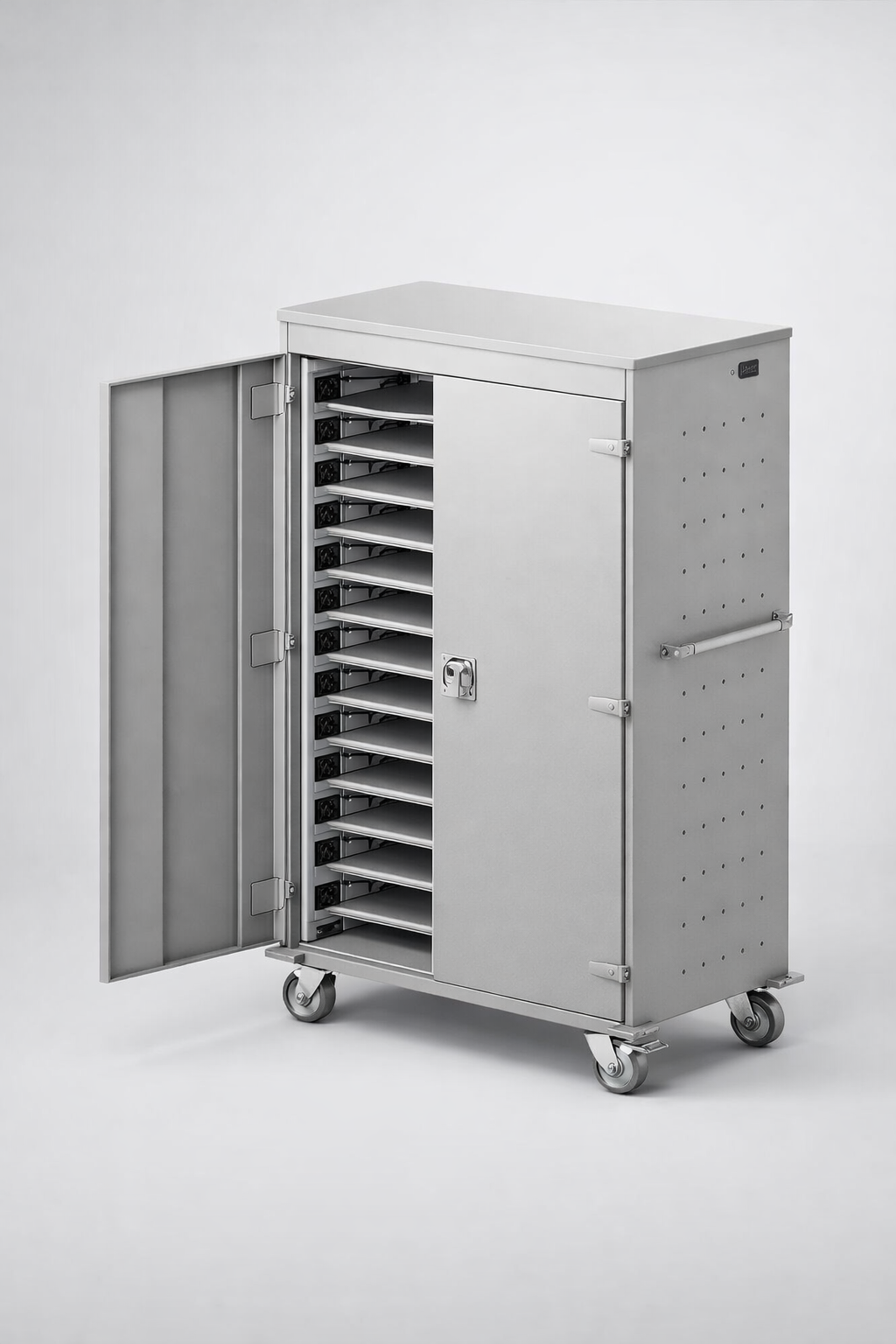 Vozík na notebooky WNL 0616051004 - kontrolovaný oběh, nabíjení a efektivní přesun