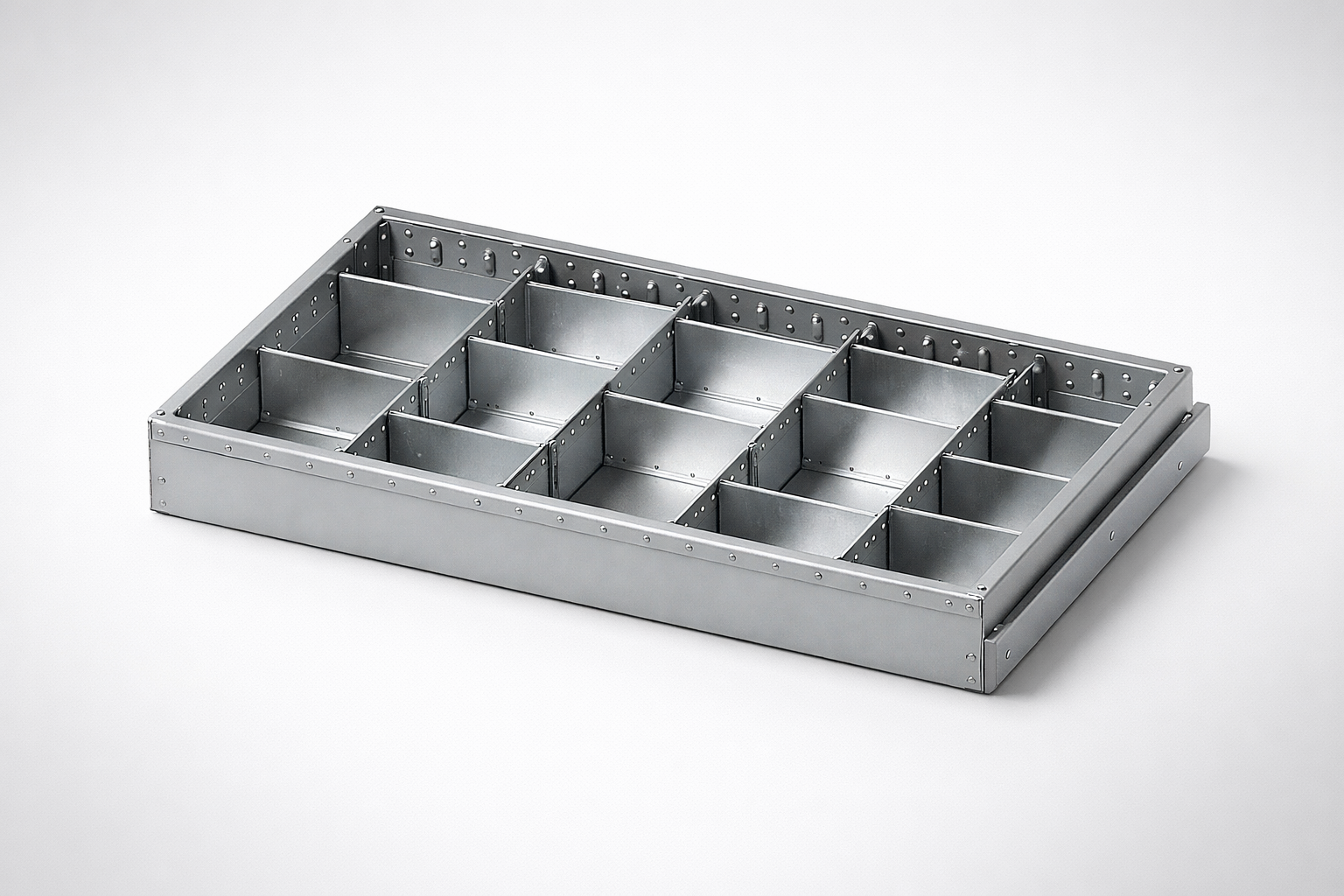 Dílenská skříň Podzielnik szuflady typ 1 - s75 - uspořádání nářadí, komponentů a servisního vybavení