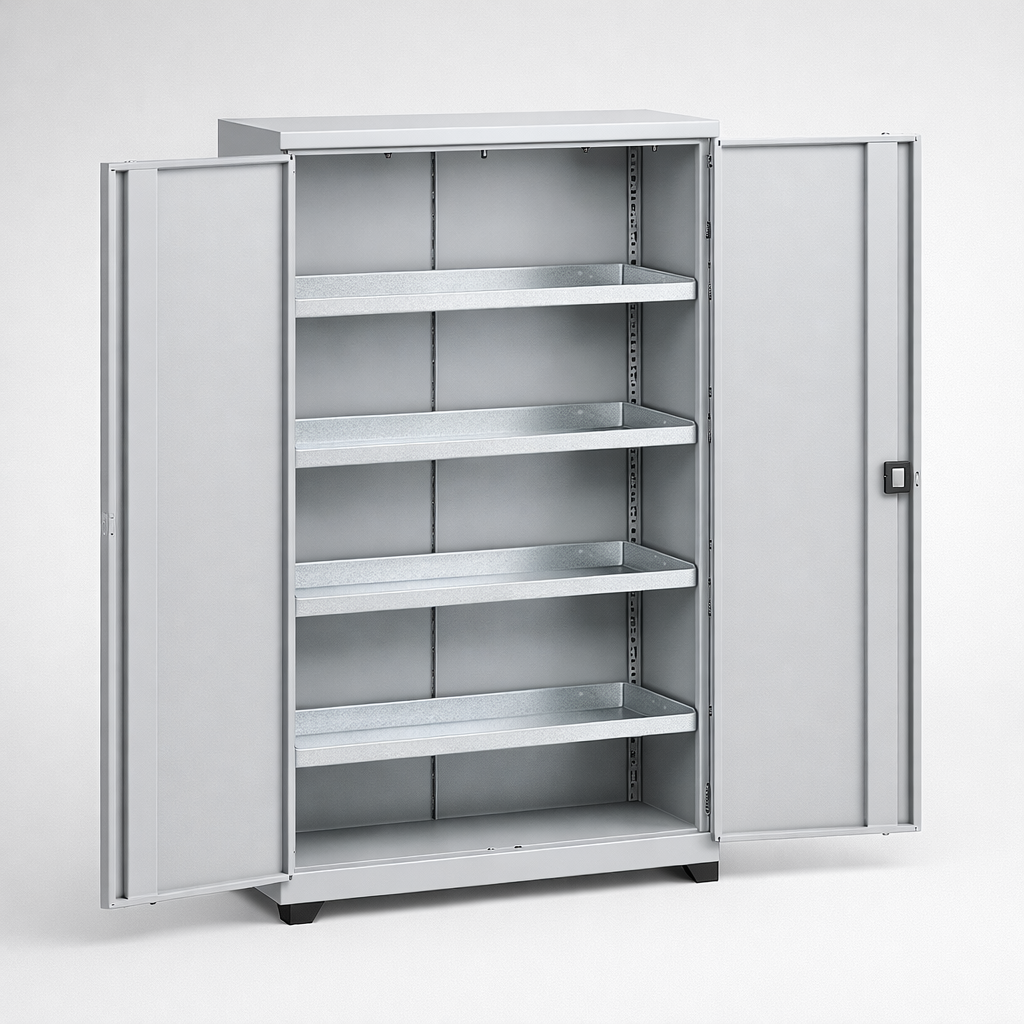 Dílenská skříň MSW212/5-20 - uspořádání nářadí, komponentů a servisního vybavení