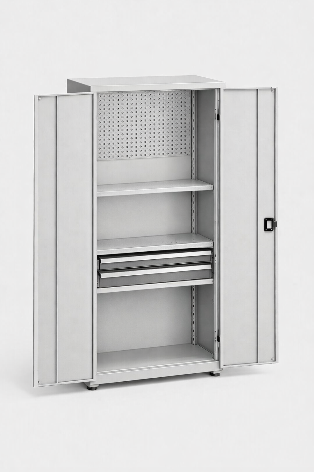 Dílenská skříň MSW210/5-18 - uspořádání nářadí, komponentů a servisního vybavení