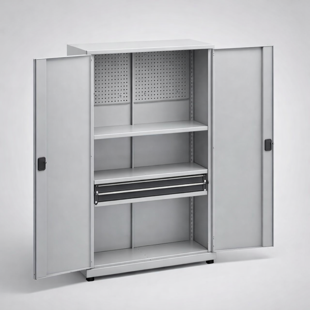 Dílenská skříň MSW212/5-18 - uspořádání nářadí, komponentů a servisního vybavení