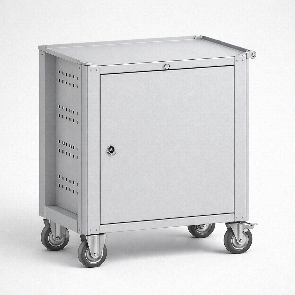 Dílenská skříň WWT 75D - uspořádání nářadí, komponentů a servisního vybavení