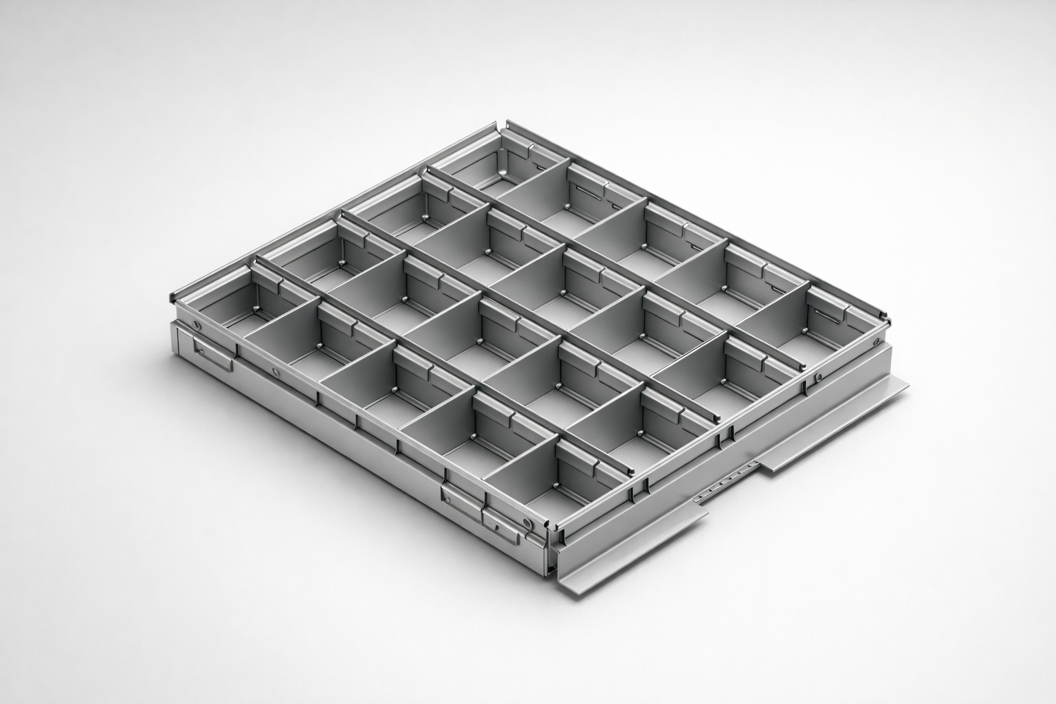 Dílenská skříň Wkład szuflady typ B70 - uspořádání nářadí, komponentů a servisního vybavení