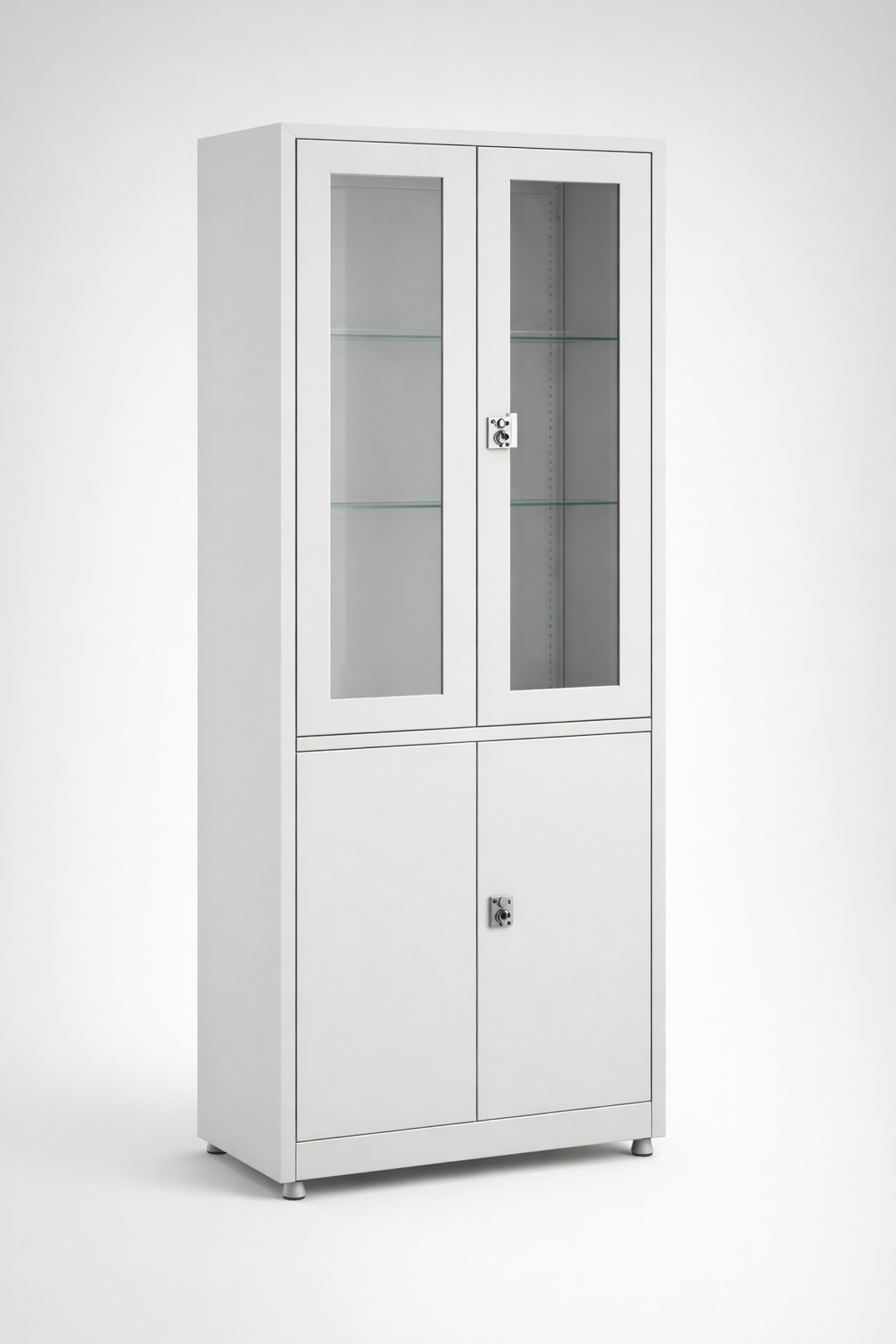 Zdravotnická skříň NSml 114 - přehledné uspořádání vybavení a snadnou práci v