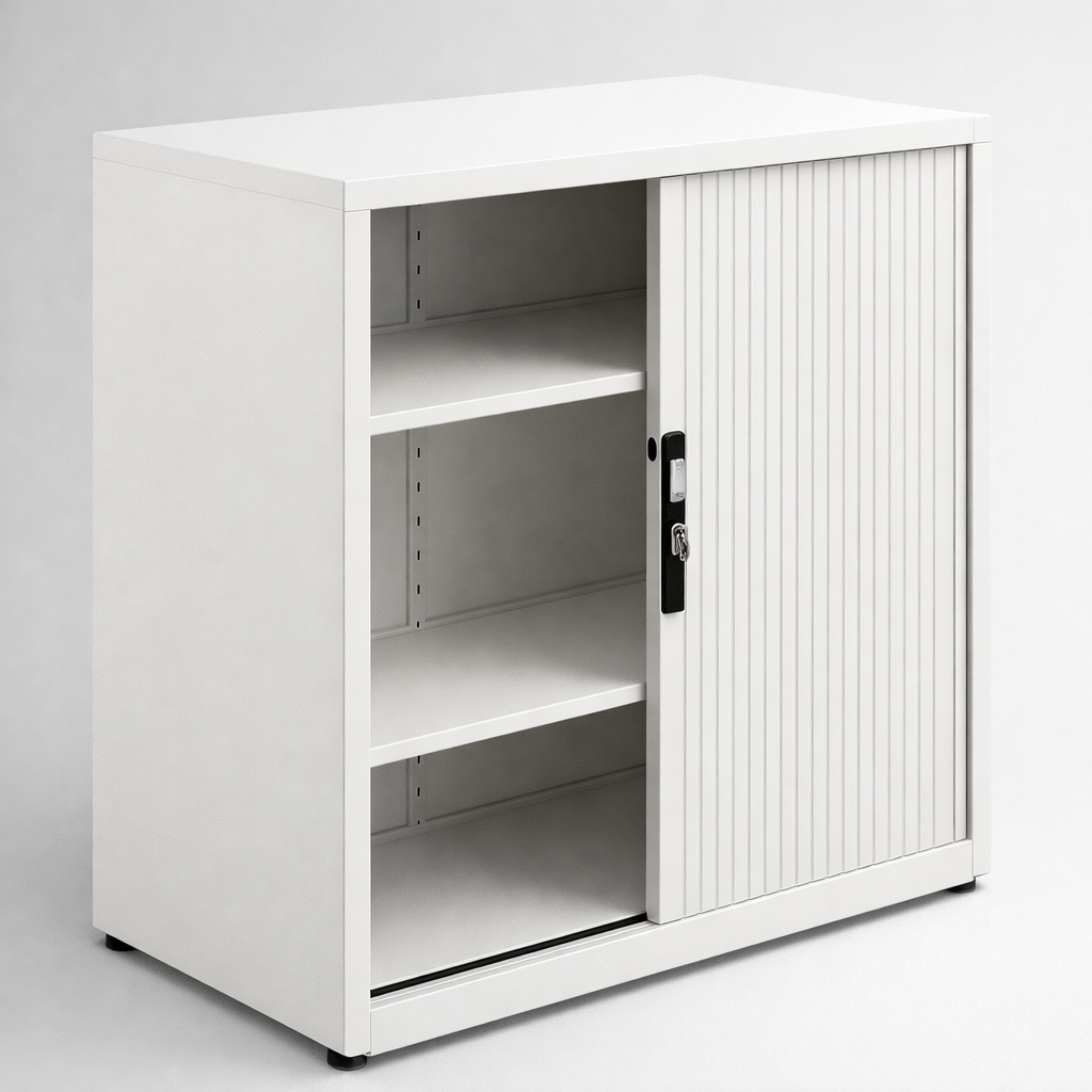 Kovová kancelářská skříň Sbm 109 M - uspořádané uložení dokumentů, pořadačů a spisů v