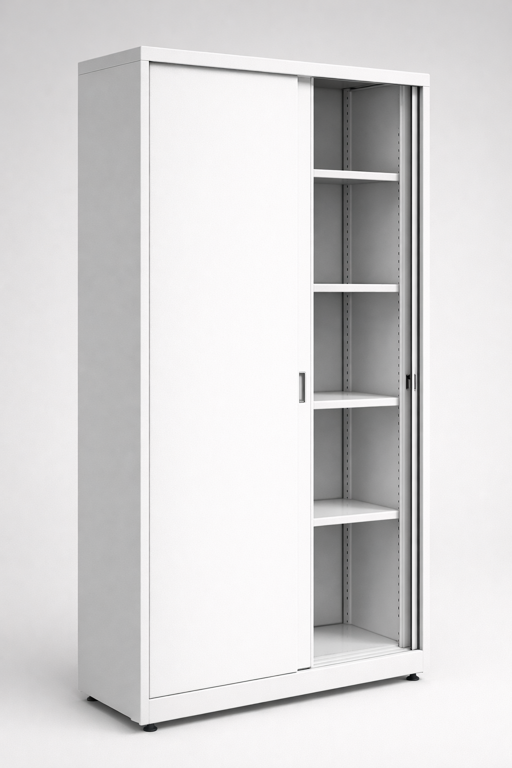 Kovová kancelářská skříň Sbm 210 M lx - uspořádané uložení dokumentů, pořadačů a spisů v