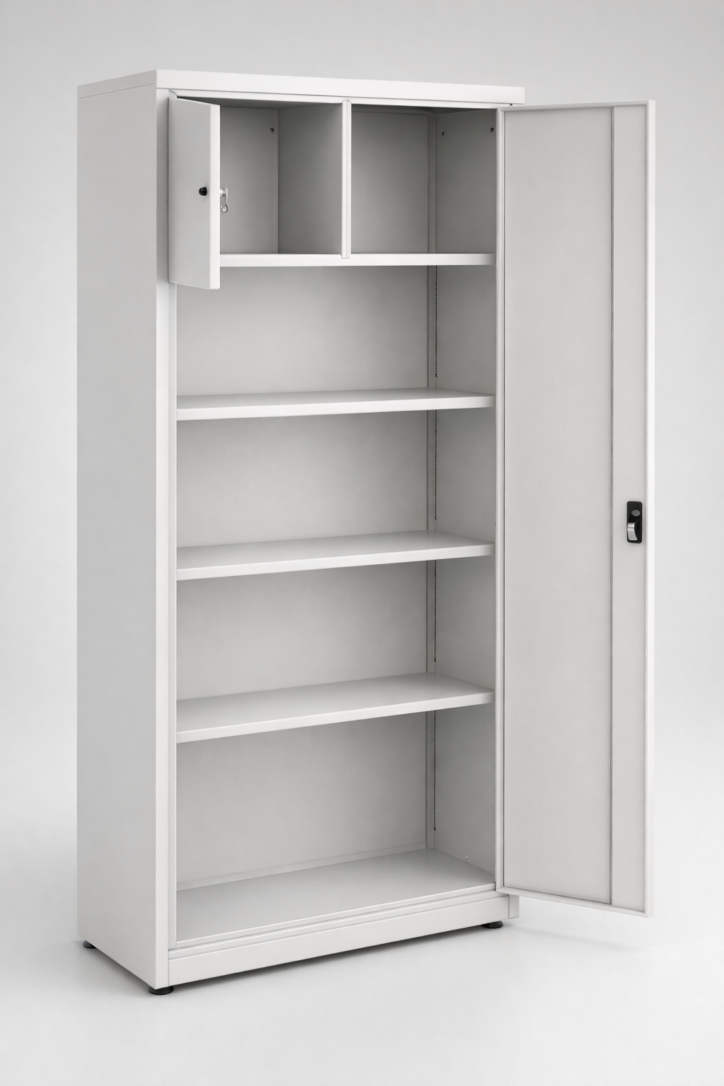 Kovová kancelářská skříň Sbm 213 M lx - uspořádané uložení dokumentů, pořadačů a spisů v